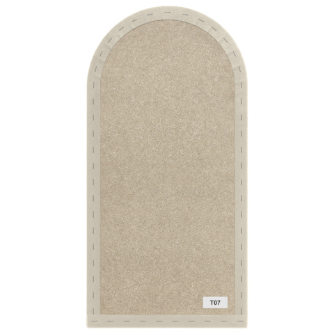 30x100 cm Kremowy Panel Tapicerowany