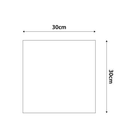 30x30 cm Beżowy Panel Tapicerowany