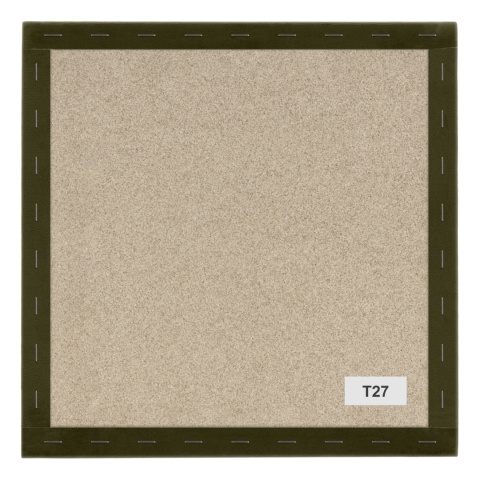 40x40 cm Khaki Panel Tapicerowany