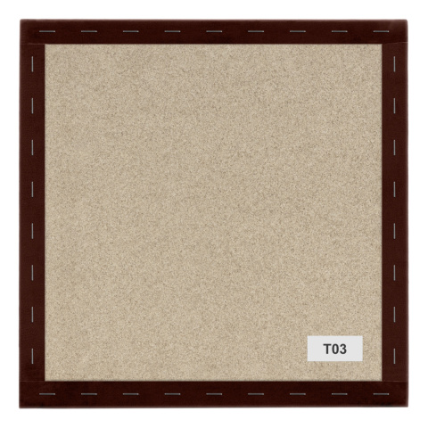 50x50 cm Bordowy Panel Tapicerowany