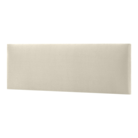 100x20 cm Kremowy Panel Tapicerowany