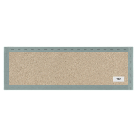 100x20 cm Miętowy Panel Tapicerowany