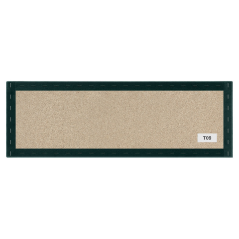 100x20 cm Turkusowy Panel Tapicerowany