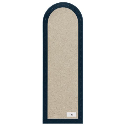 20x100 cm Granatowy Panel Tapicerowany