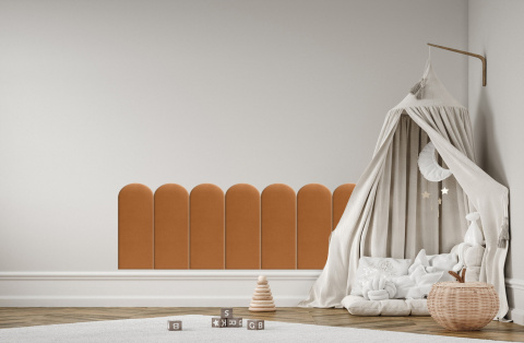 20x60 cm Miodowy Panel Tapicerowany