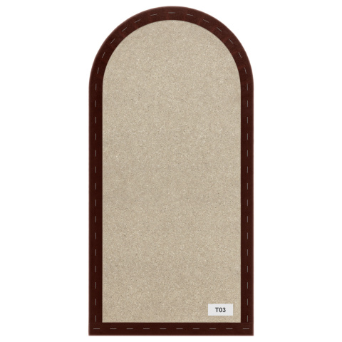 30x100 cm Bordowy Panel Tapicerowany