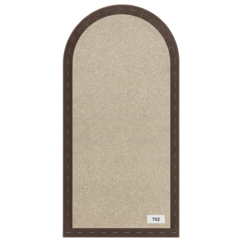 30x100 cm Brązowy Panel Tapicerowany