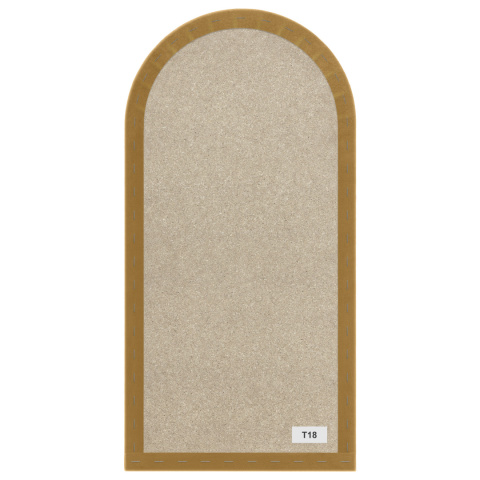 30x100 cm Żółty Panel Tapicerowany