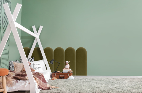 30x80 cm Khaki Panel Tapicerowany