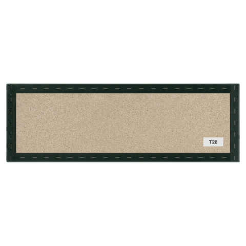 100x20 cm Butelkowa Zieleń Panel Tapicerowany