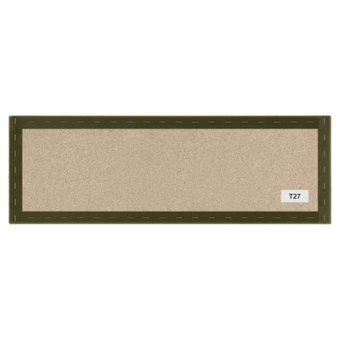 100x20 cm Khaki Panel Tapicerowany