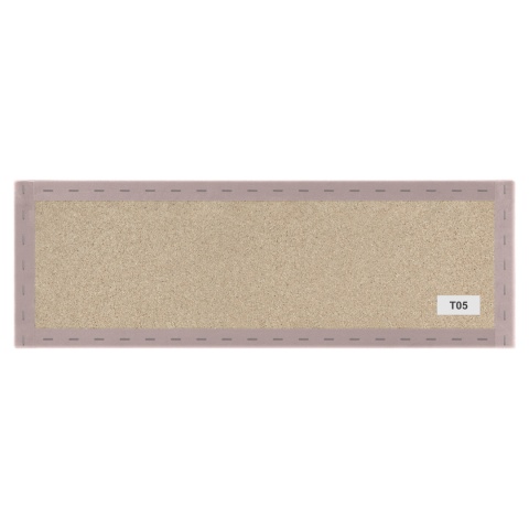 70x30 cm Różowy Panel Tapicerowany