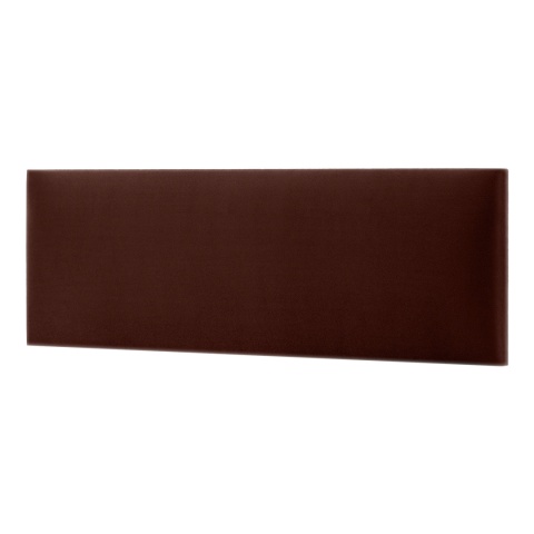 100x20 cm Bordowy Panel Tapicerowany