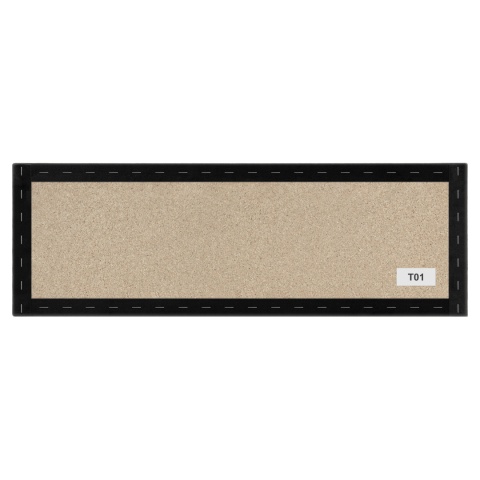 70x30 cm Czarny Panel Tapicerowany