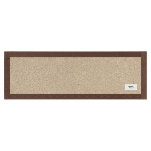90x15 cm Brudny Róż Panel Tapicerowany