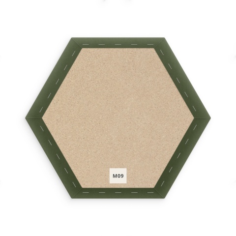 26x30 cm Khaki Magic Velvet Panel Tapicerowany