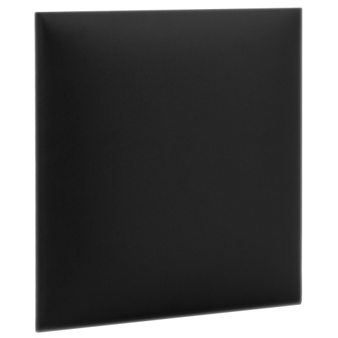 30x30 cm Czarny Eko Skóra Panel Tapicerowany