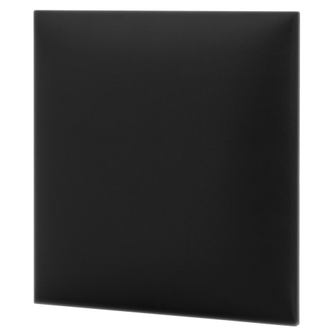 30x30 cm Czarny Eko Skóra Panel Tapicerowany