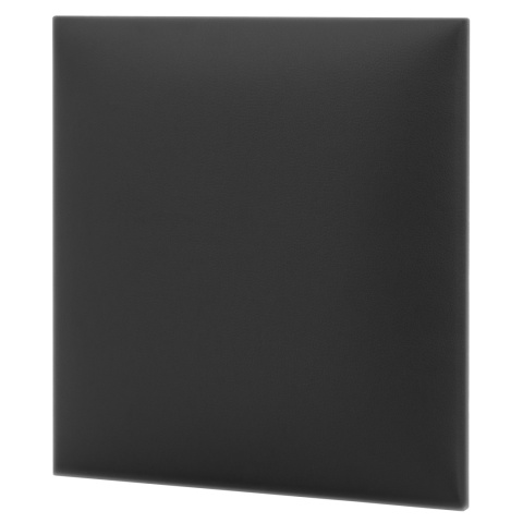 30x30 cm Grafitowy Eko Skóra Panel Tapicerowany