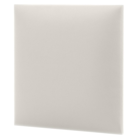 30x30 cm Kremowy Eko Skóra Panel Tapicerowany