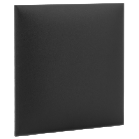 40x40 cm Grafitowy Eko Skóra Panel Tapicerowany
