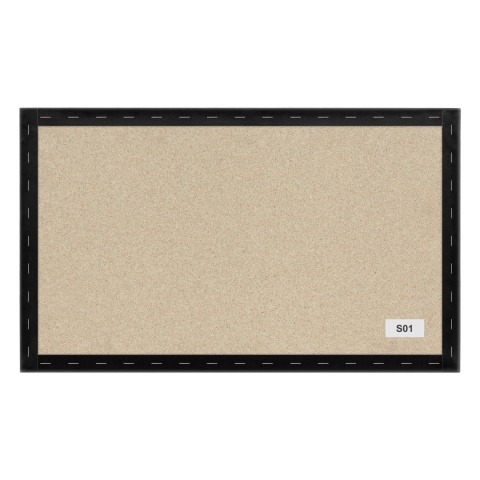 50x30 cm Czarny Eko Skóra Panel Tapicerowany