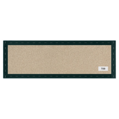 70x30 cm Turkusowy Panel Tapicerowany