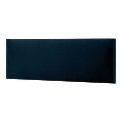 90x15 cm Granatowy Panel Tapicerowany