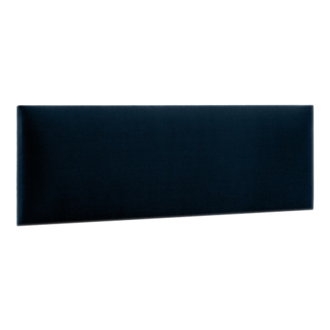 90x15 cm Granatowy Panel Tapicerowany