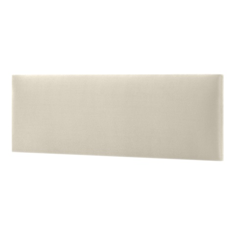 90x15 cm Kremowy Panel Tapicerowany