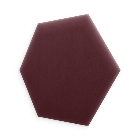 26x30 cm Bordowy Magic Velvet Panel Tapicerowany