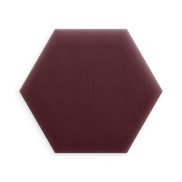 26x30 cm Bordowy Magic Velvet Panel Tapicerowany