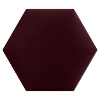26x30 cm Bordowy Welur Panel Tapicerowany
