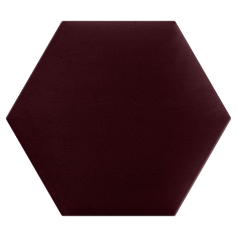 26x30 cm Bordowy Welur Panel Tapicerowany 26x30 cm Bordowy Welur Panel Tapicerowany