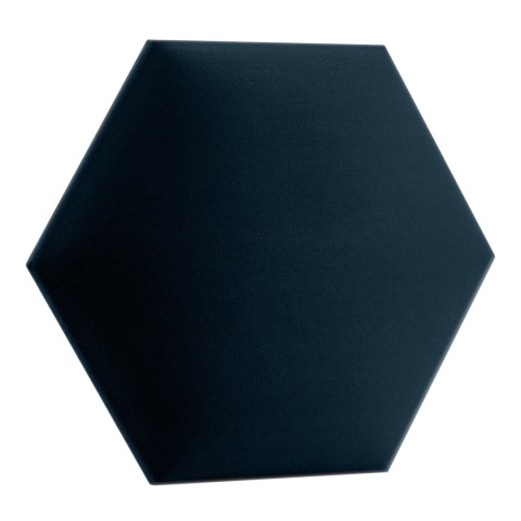26x30 cm Granatowy Welur Panel Tapicerowany
