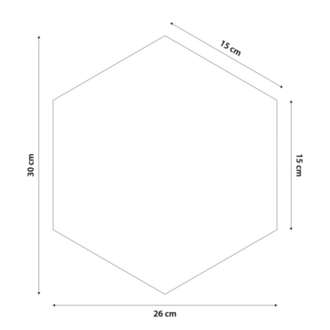 26x30 cm Granatowy Welur Panel Tapicerowany