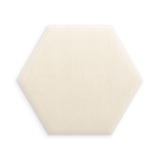 26x30 cm Kremowy Magic Velvet Panel Tapicerowany