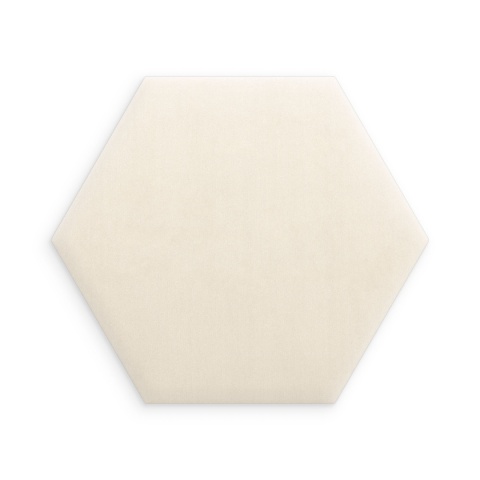 26x30 cm Kremowy Magic Velvet Panel Tapicerowany