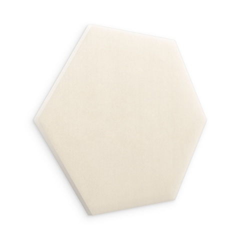 26x30 cm Kremowy Magic Velvet Panel Tapicerowany