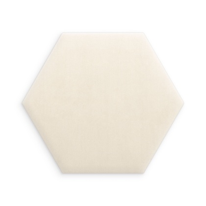 26x30 cm Kremowy Magic Velvet Panel Tapicerowany