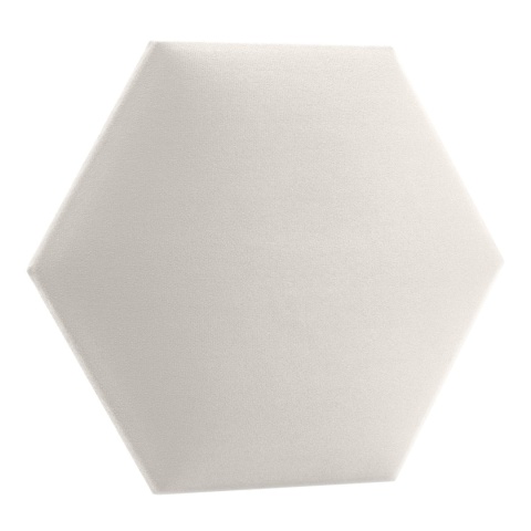 26x30 cm Kremowy Welur Panel Tapicerowany