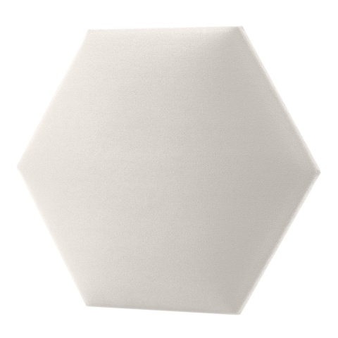 26x30 cm Kremowy Welur Panel Tapicerowany