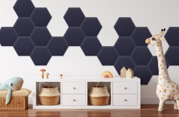 26x30 cm Lawendowy Magic Velvet Panel Tapicerowany