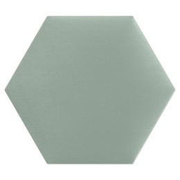 26x30 cm Miętowy Welur Panel Tapicerowany