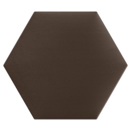 30x26 cm Brązowy Welur Panel Tapicerowany