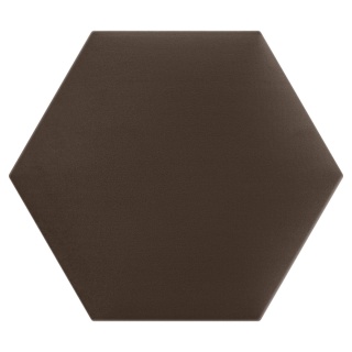 30x26 cm Brązowy Welur Panel Tapicerowany