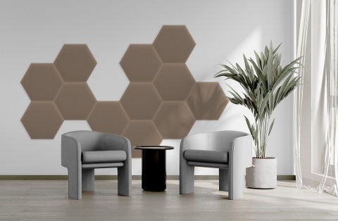 35x40 cm Beżowy Magic Velvet Panel Tapicerowany