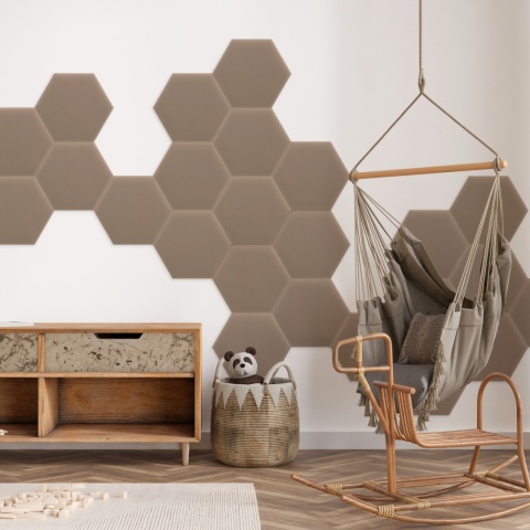 35x40 cm Beżowy Magic Velvet Panel Tapicerowany