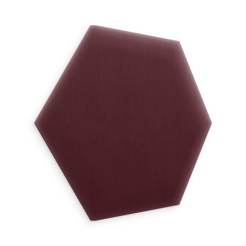 35x40 cm Bordowy Magic Velvet Panel Tapicerowany