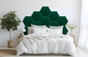 35x40 cm Butelkowa Zieleń Magic Velvet Panel Tapicerowany